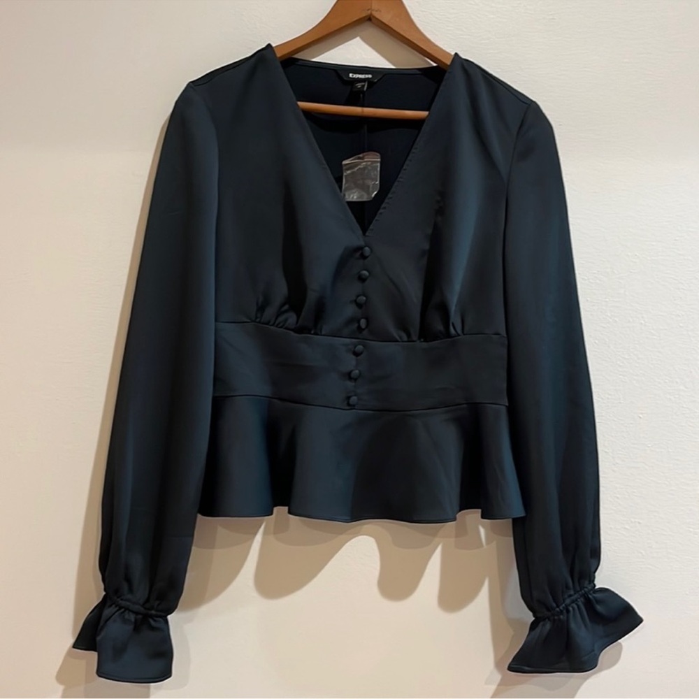 Express Black Women's Top